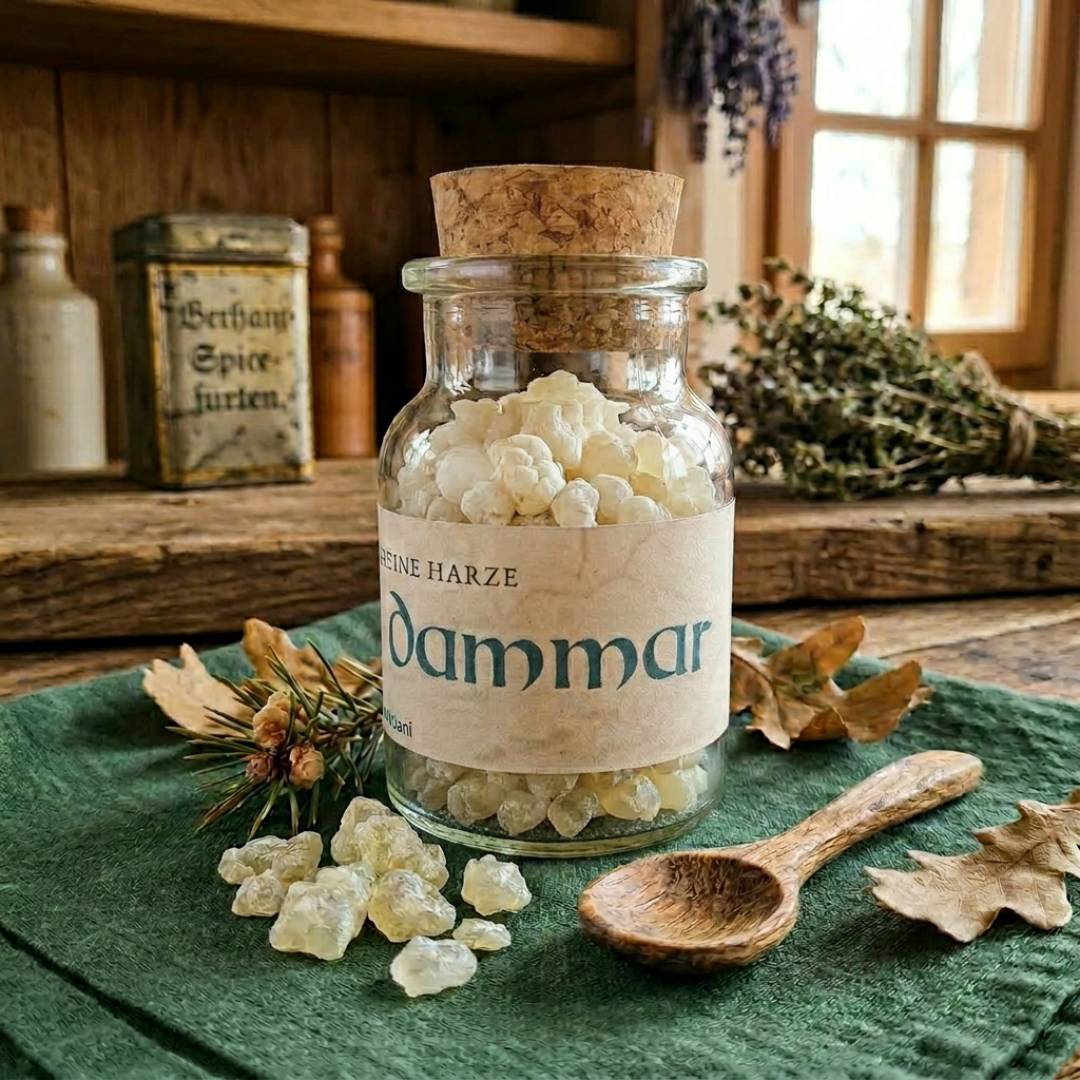 Dammar weiß – naturreines Räucherharz von Ritualmanufaktur