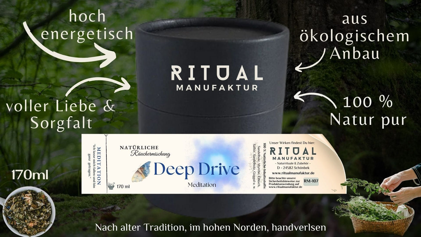 Deep Drive Räuchermischung für Meditation und Achtsamkeit
