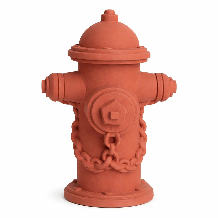 Handgefertigte Hydrant-Dekofigur als Geschenkidee für Feuerwehrfans, Büro und Regal