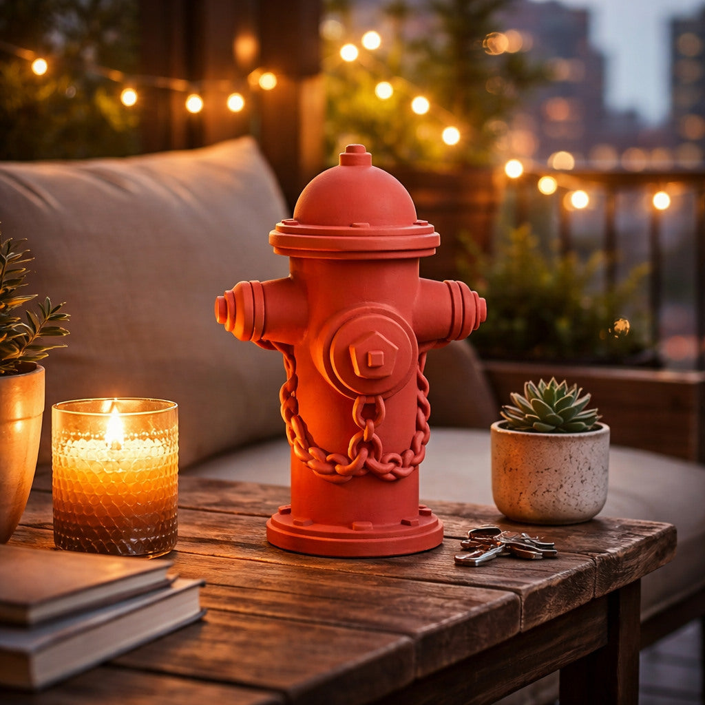 Deko Hydrant Figur von SteinKunstWerk für stilvolle Wohnatmosphäre und bewusste Momente