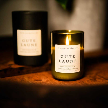 Gute Laune Duftkerze – Frische, Energie & Leichtigkeit