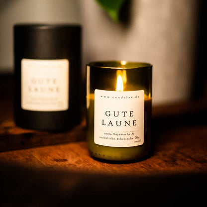 Gute Laune Duftkerze – Frische, Energie & Leichtigkeit