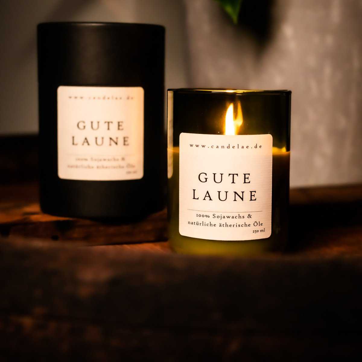 Gute Laune Duftkerze – Frische, Energie & Leichtigkeit