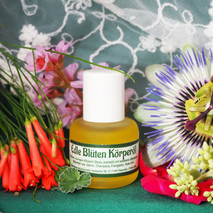 Edle Blüten Körperöl – blumige Naturpflege