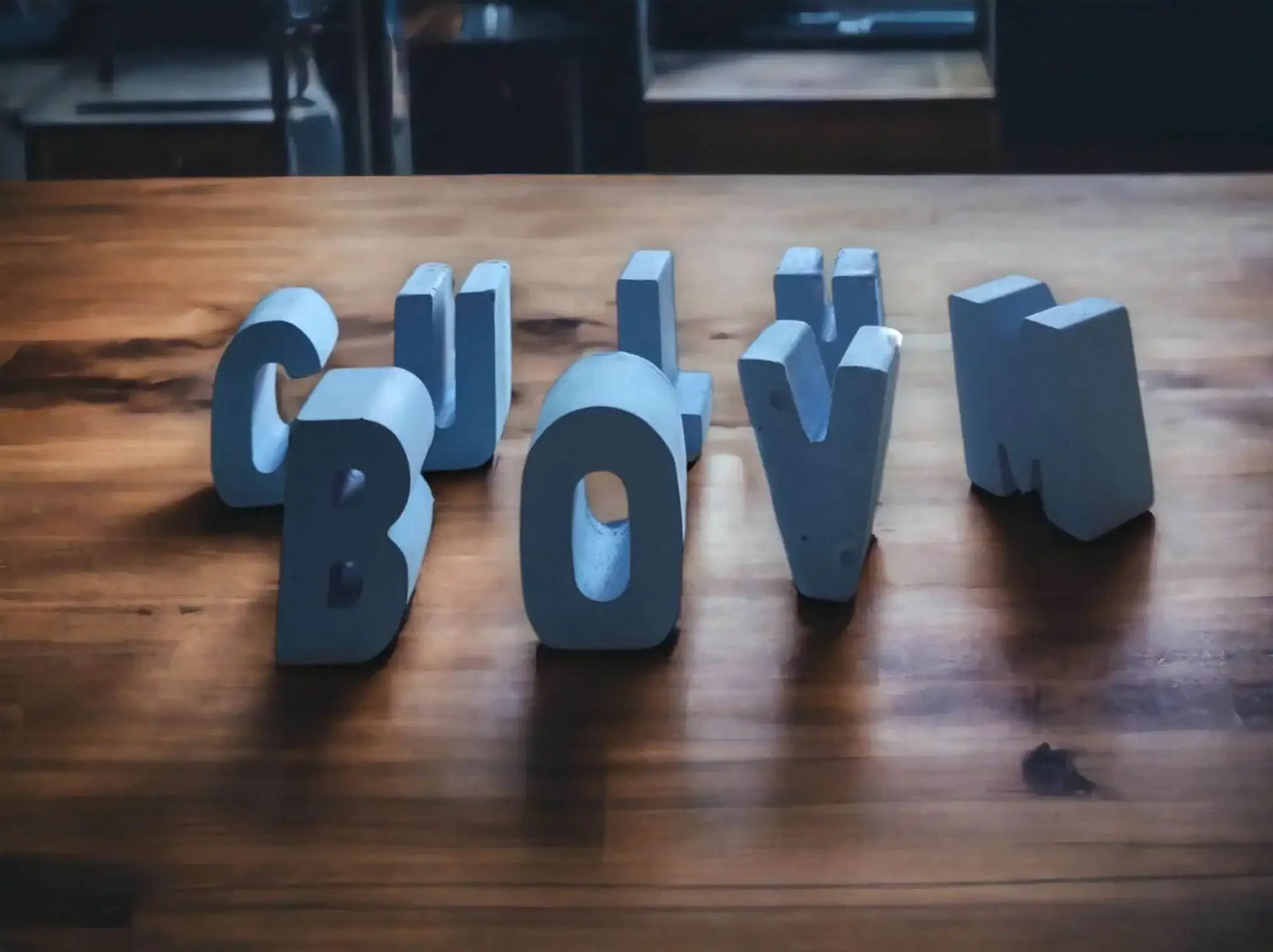 3D Buchstaben kaufen – Handgemachte Deko mit Bedeutung - by SteinKunstWerk | Deko aus nachhaltiger Herstellung