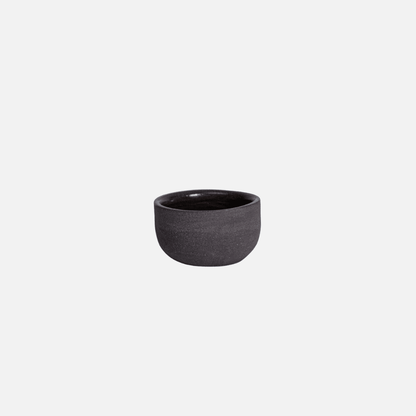 Mura Mura KUMO Espressotasse Grau-Schwarz aus handgemachter Keramik