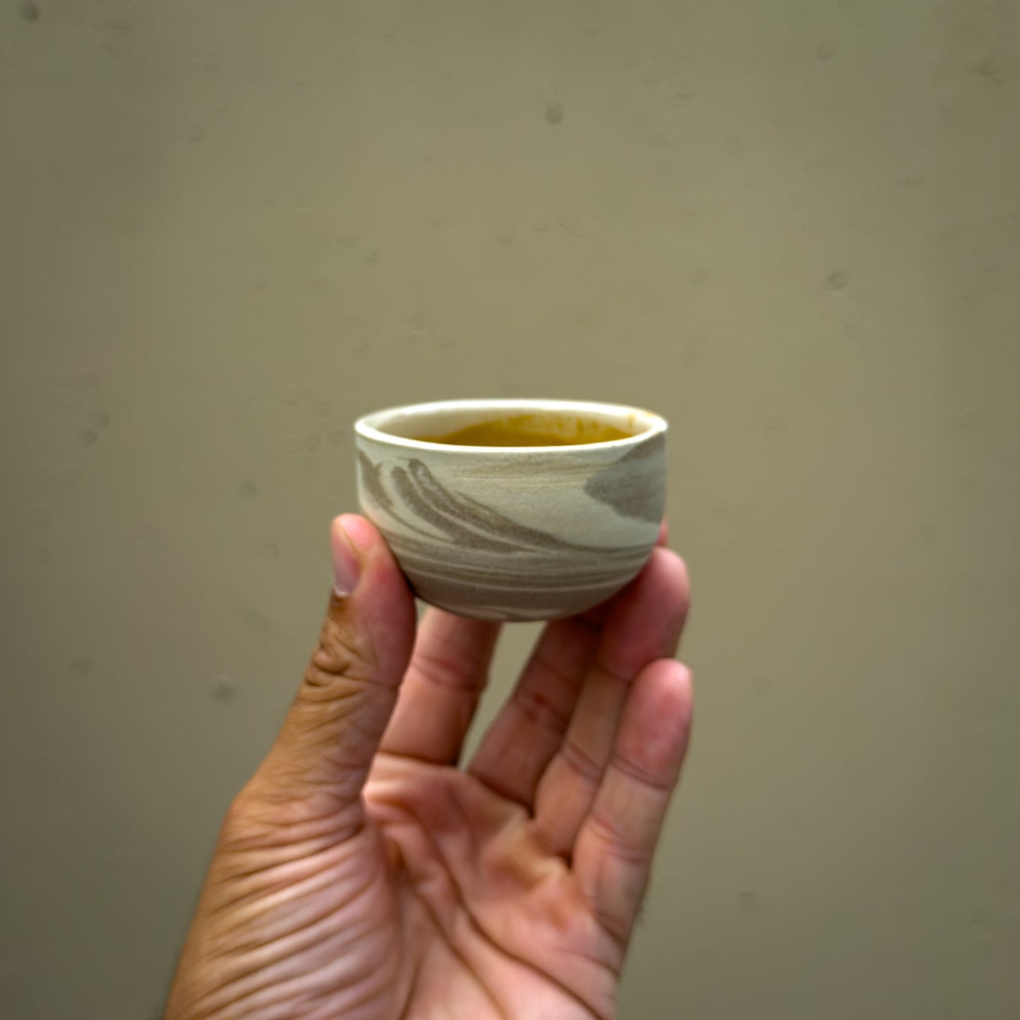 KUMO Mixed Clay Espressotasse mit natürlicher Keramikoptik für ruhige Kaffeerituale