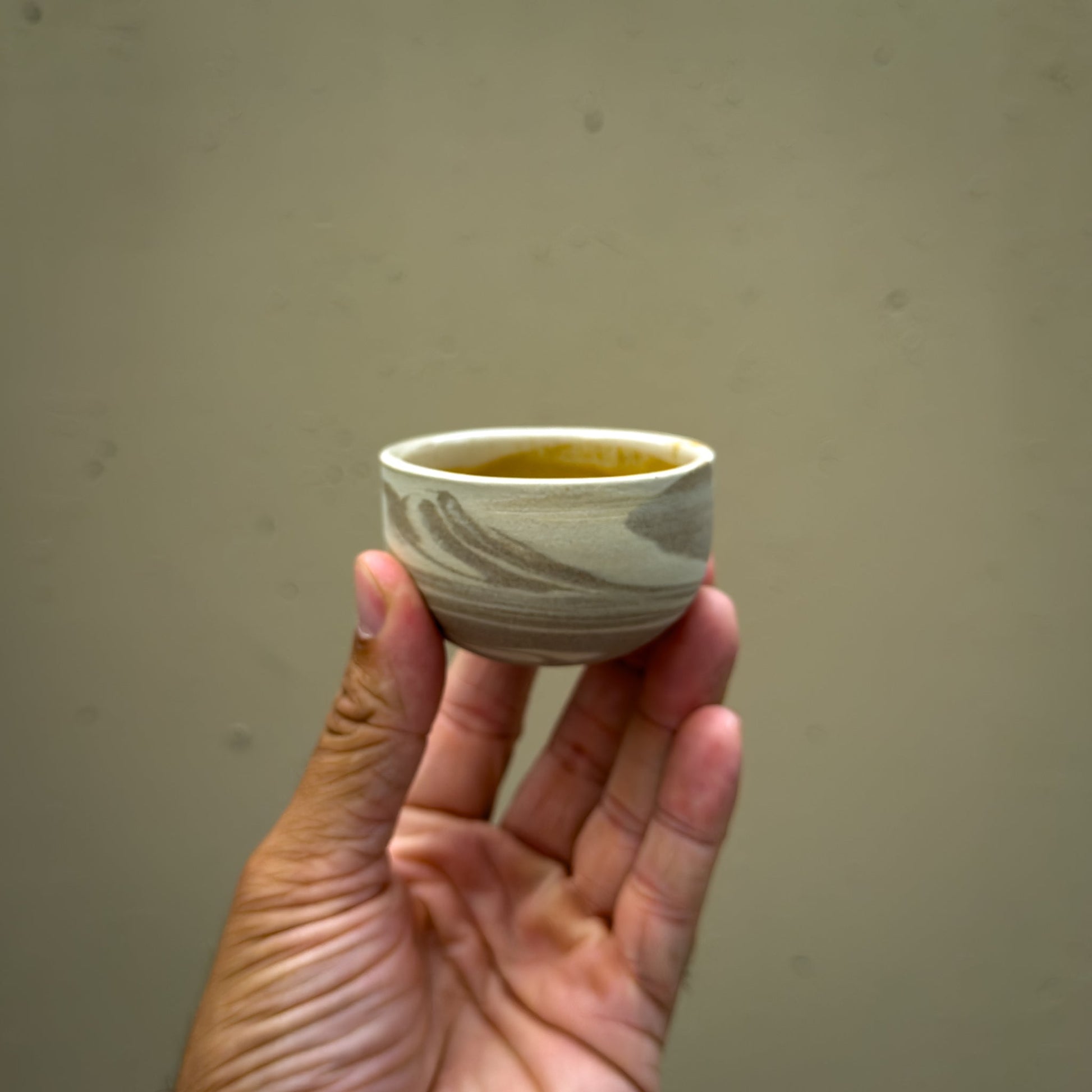 KUMO Mixed Clay Espressotasse mit natürlicher Keramikoptik für ruhige Kaffeerituale