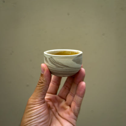 KUMO Mixed Clay Espressotasse mit natürlicher Keramikoptik für ruhige Kaffeerituale
