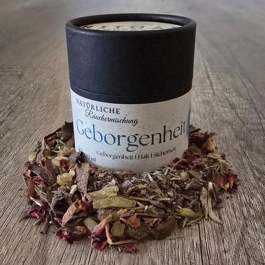Geborgenheit Räuchermischung von Ritualmanufaktur – Produktansicht