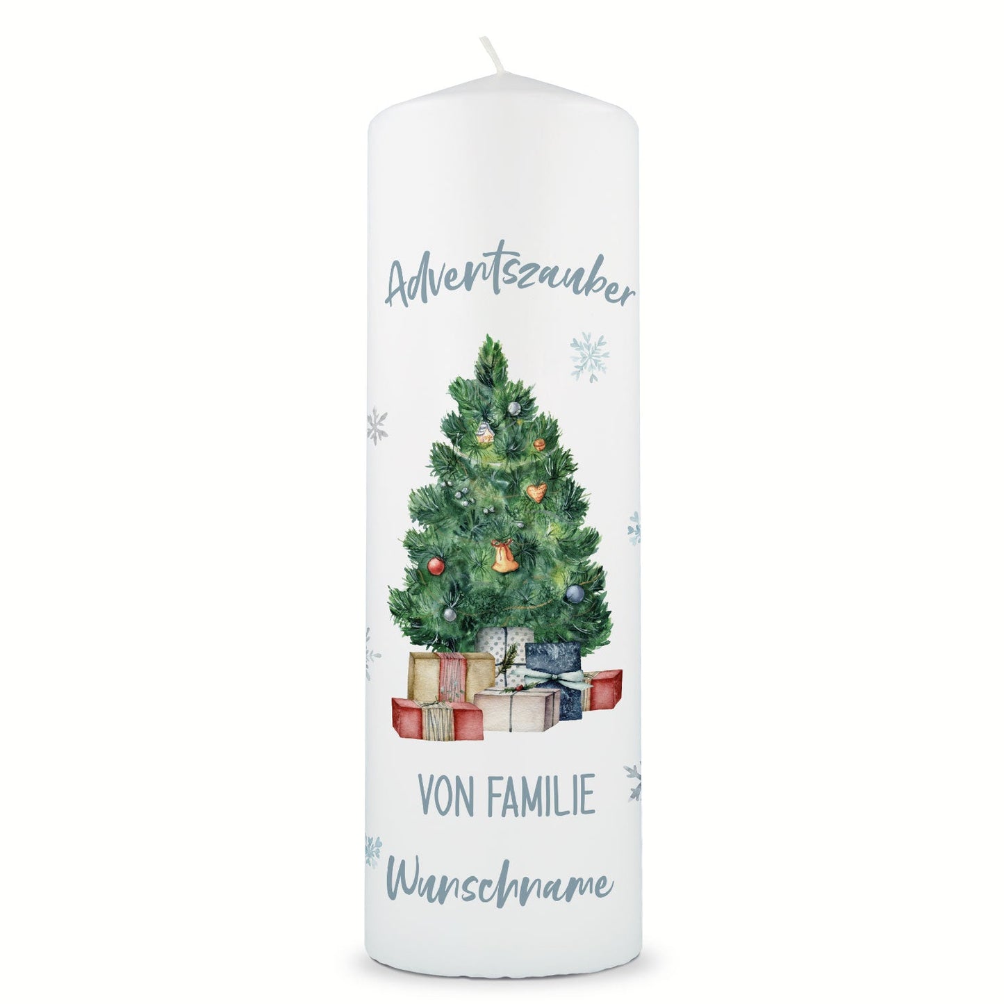 Gepersonaliseerde adventskaars ‘Adventszauber’ – met naam