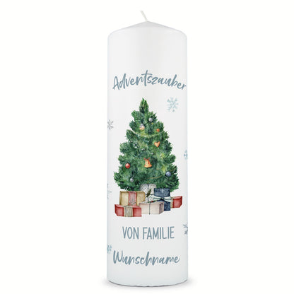 Gepersonaliseerde adventskaars ‘Adventszauber’ – met naam