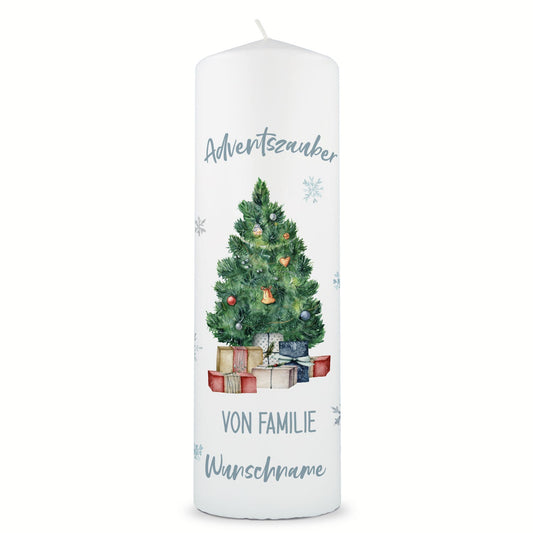 Gepersonaliseerde adventskaars ‘Adventszauber’ – met naam