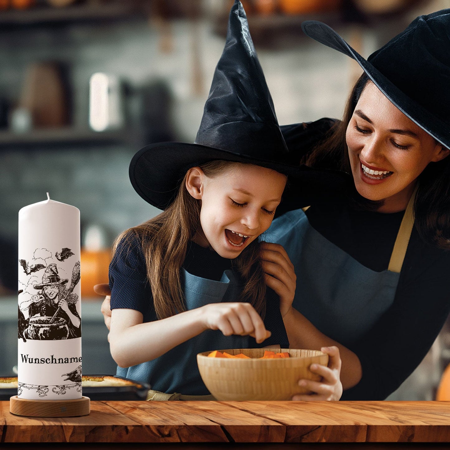 Grote Halloween-kaars Heksendrank als persoonlijk cadeau-idee