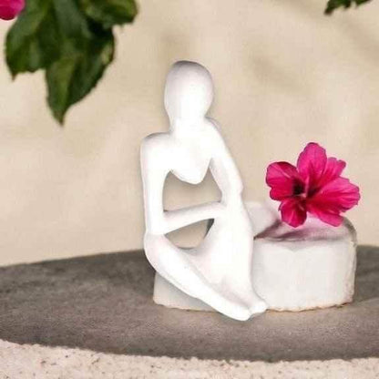 Handgefertigte Skulptur für besondere Frauen von SteinKunstWerk für stilvolle Wohnatmosphäre und bewusste Momente