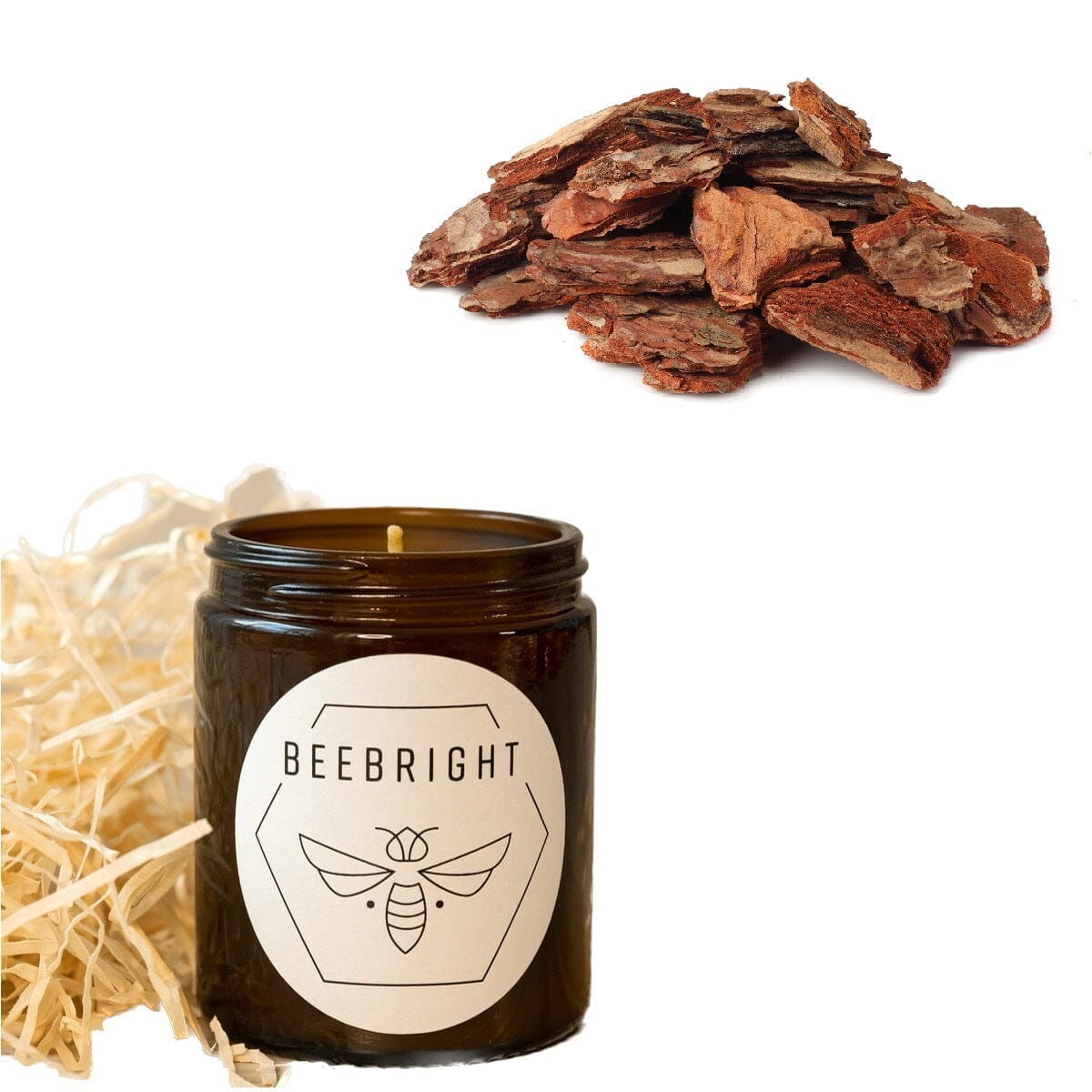 Bienenwachskerze handgemacht – natürliche Duftkerze für ruhige Momente