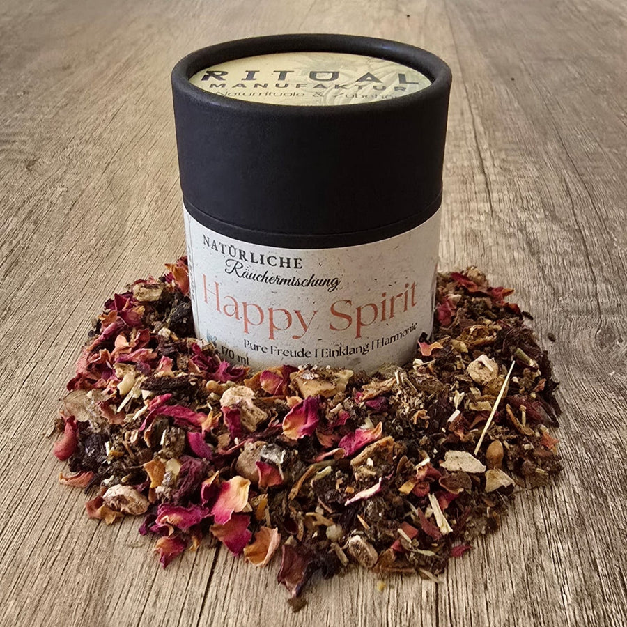 Happy Spirit Räuchermischung von Ritualmanufaktur – Produktansicht
