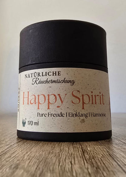 Happy Spirit Räuchermischung im lebendigen Ritualambiente
