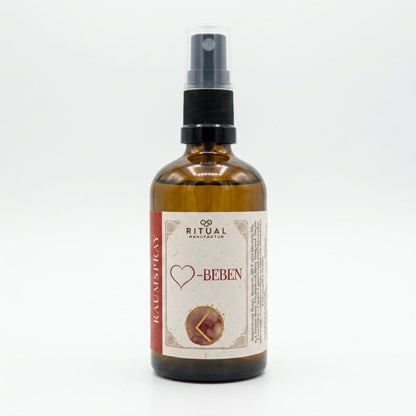 Herzbeben ruimte- en auraspray van Ritualmanufaktur