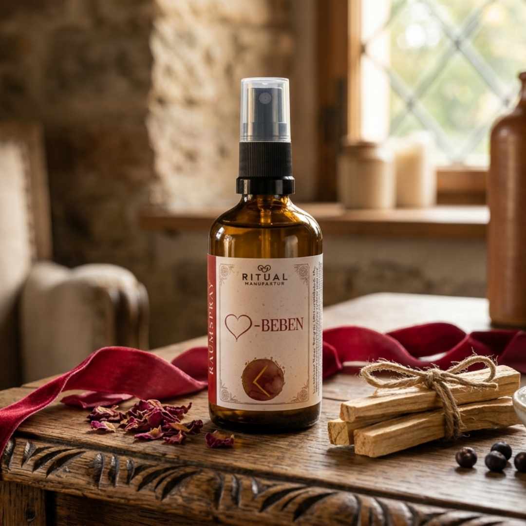 Herzbeben energiespray voor hartrituelen en selfcare