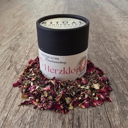 Herzklopfen Räuchermischung von Ritualmanufaktur – Produktansicht
