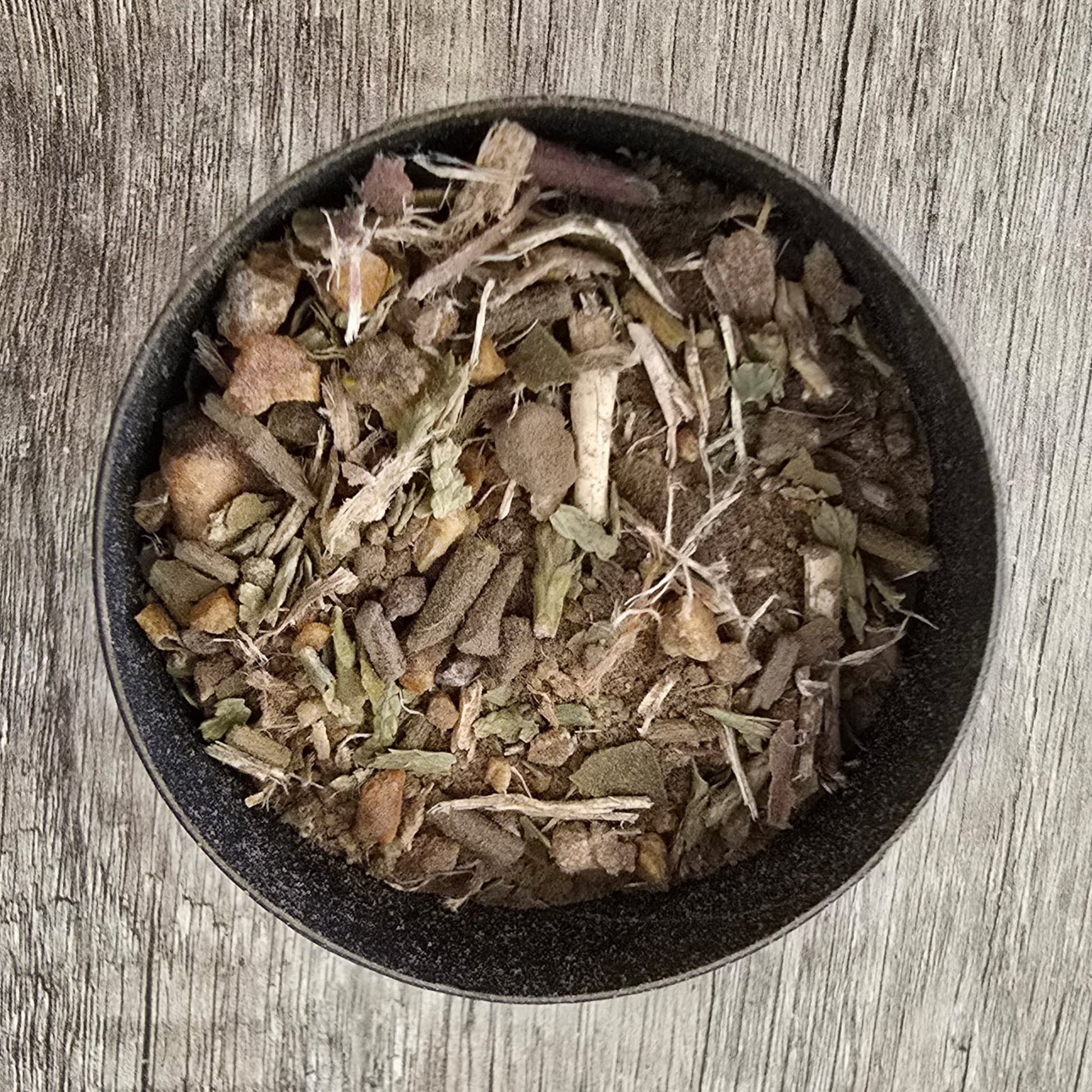 Higher Mind Räuchermischung – Verpackung und Räucherwerk