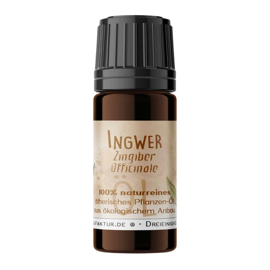 Ingwer ätherisches Öl – Produktansicht