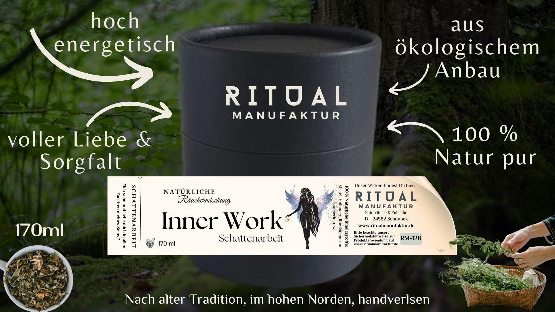 Inner Work Räuchermischung für Reflexion und Schattenarbeit