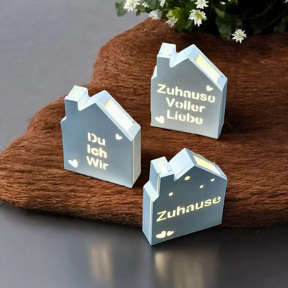 SteinKunstWerk Lichthaus für Fensterbank und Regal