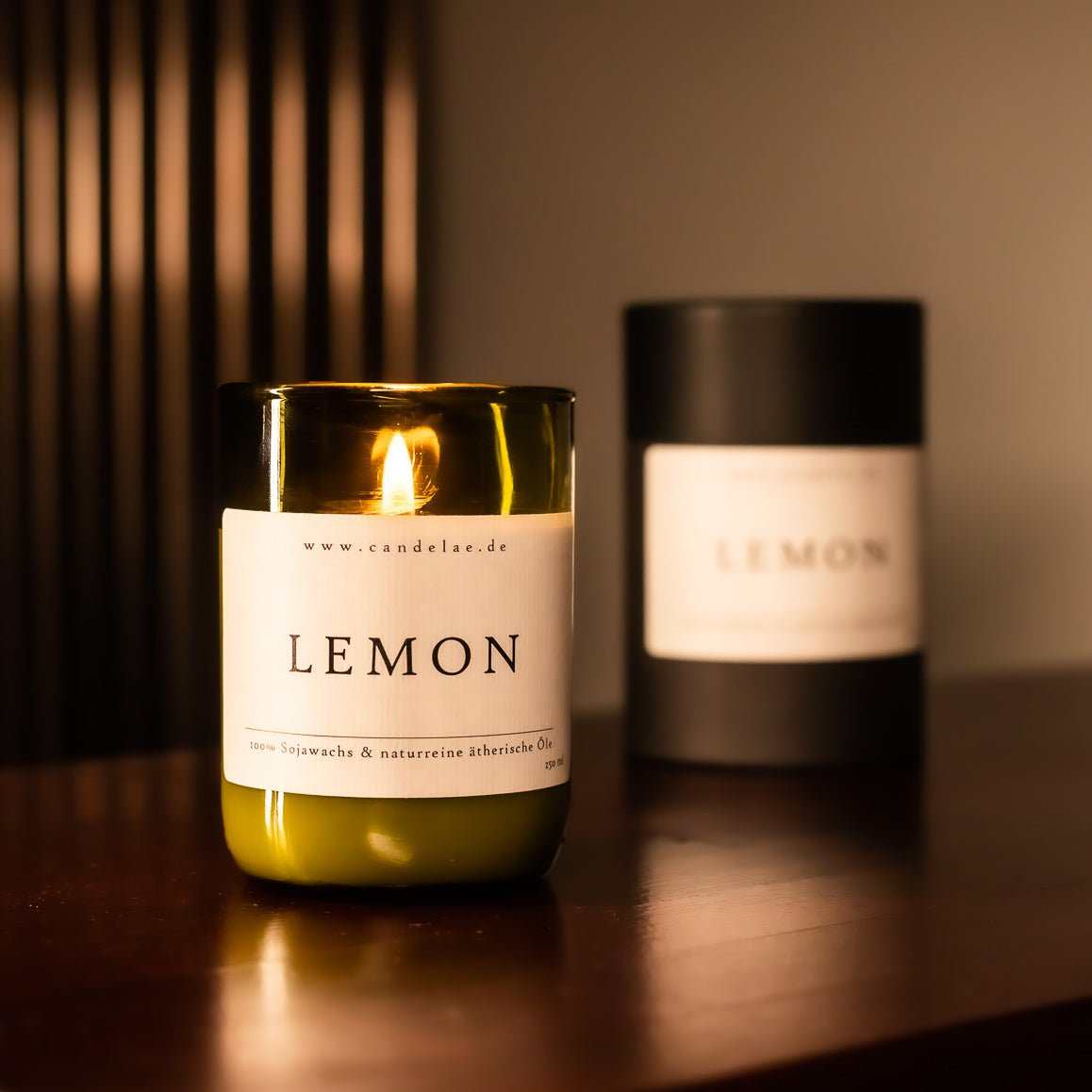 Lemon geurkaars – citroenfrisheid, energie & zomergeur