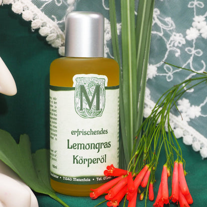 Lemongras Körperöl – Standard- und Probiergröße