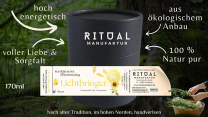 Natürliche Kräuter und Blüten der Lichtbringer Räuchermischung