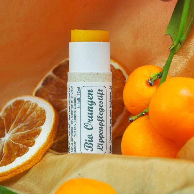 Bio-Orange Lippenbalm 12 ml von Maienfelser Naturkosmetik