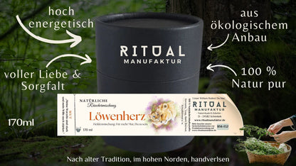 Löwenherz Räuchermischung für Mut und klare Schritte
