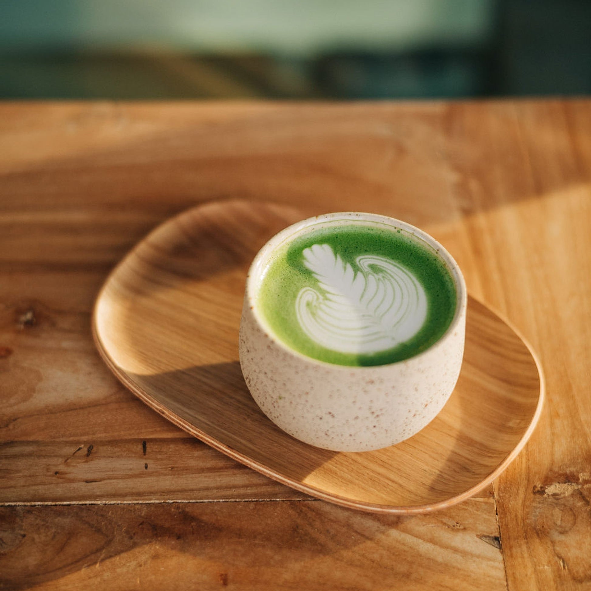 Matcha Chawan Gelb als warmer Tischakzent
