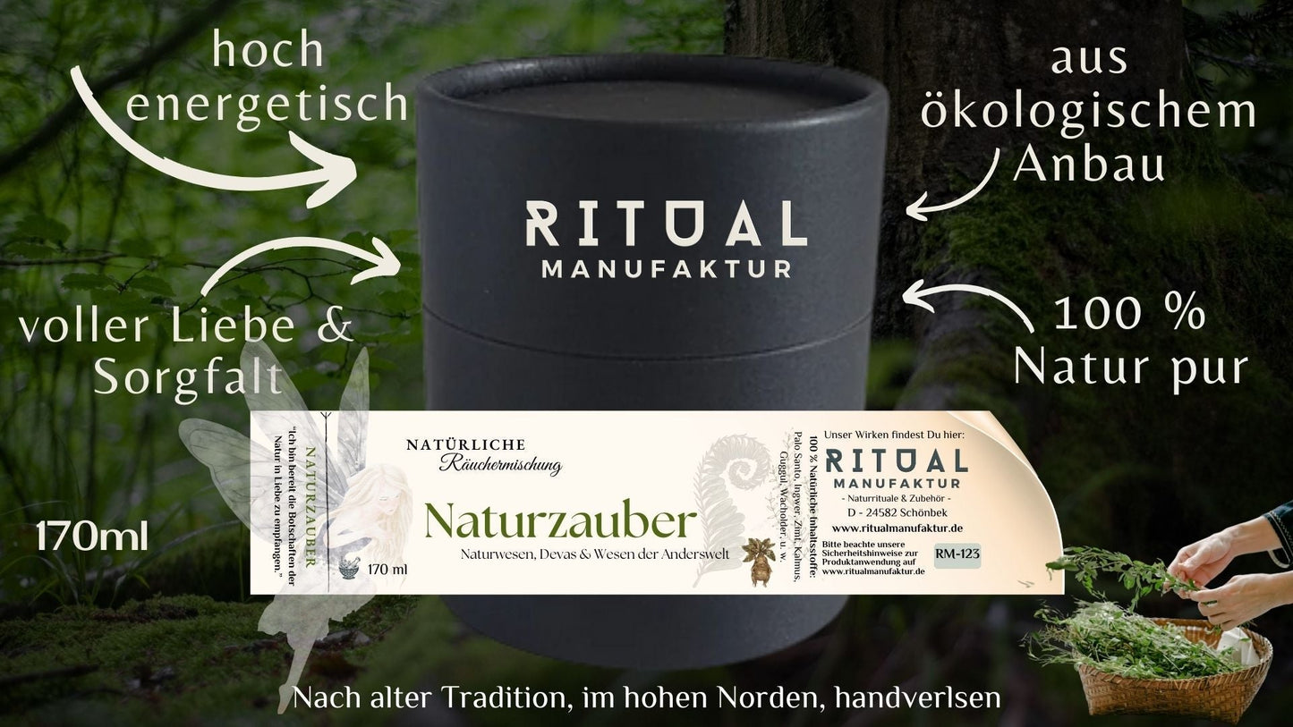 Naturzauber Räuchermischung für Waldmomente und Naturrituale