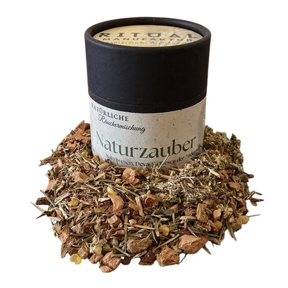 Naturzauber Räuchermischung – Produktdetail von Ritualmanufaktur
