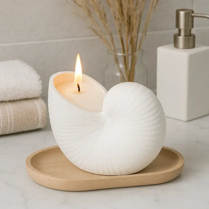 Nautilusmuschel Deko für Badezimmer, Schlafzimmer und Wohnbereich