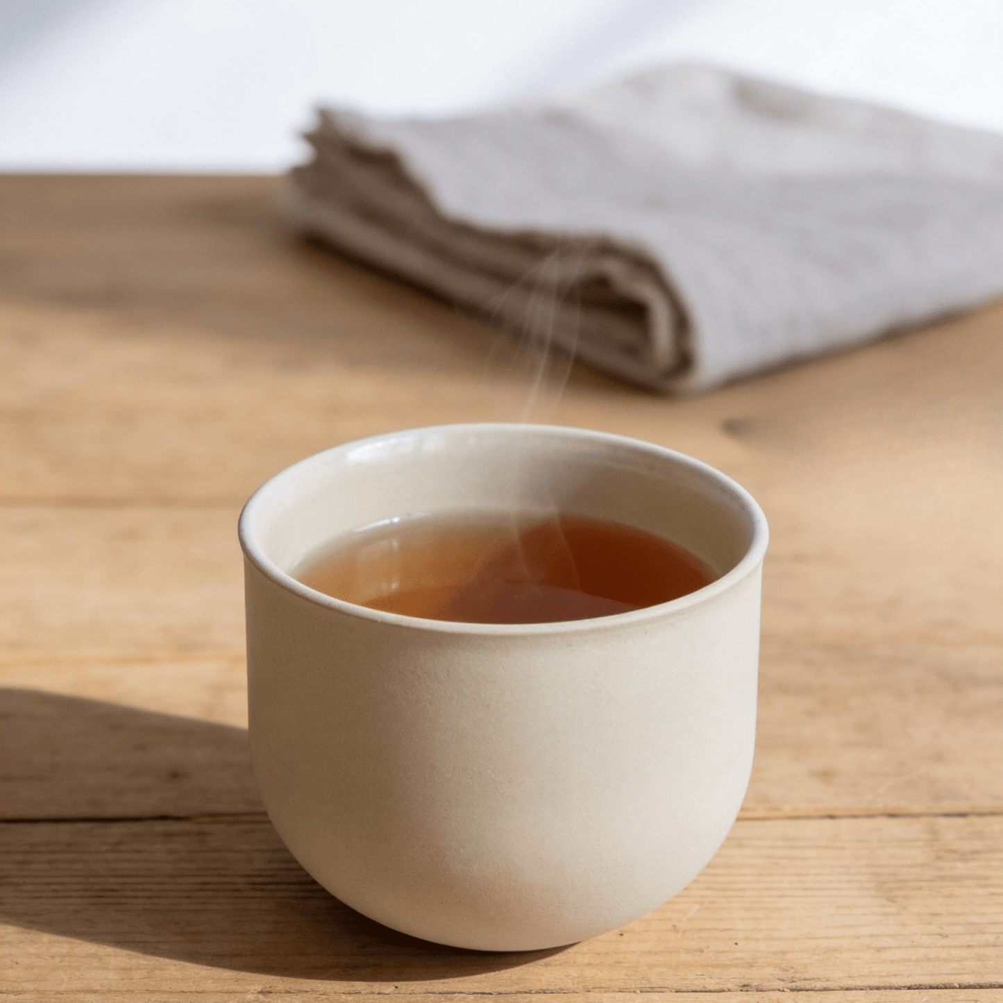 Mura Mura OCHA Beige – Detailansicht der Keramiktasse