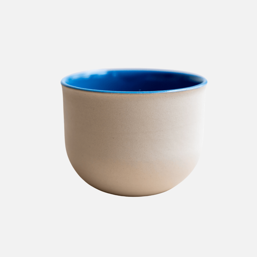 OCHA Blau handgemachte Keramiktasse von Mura Mura Ceramics