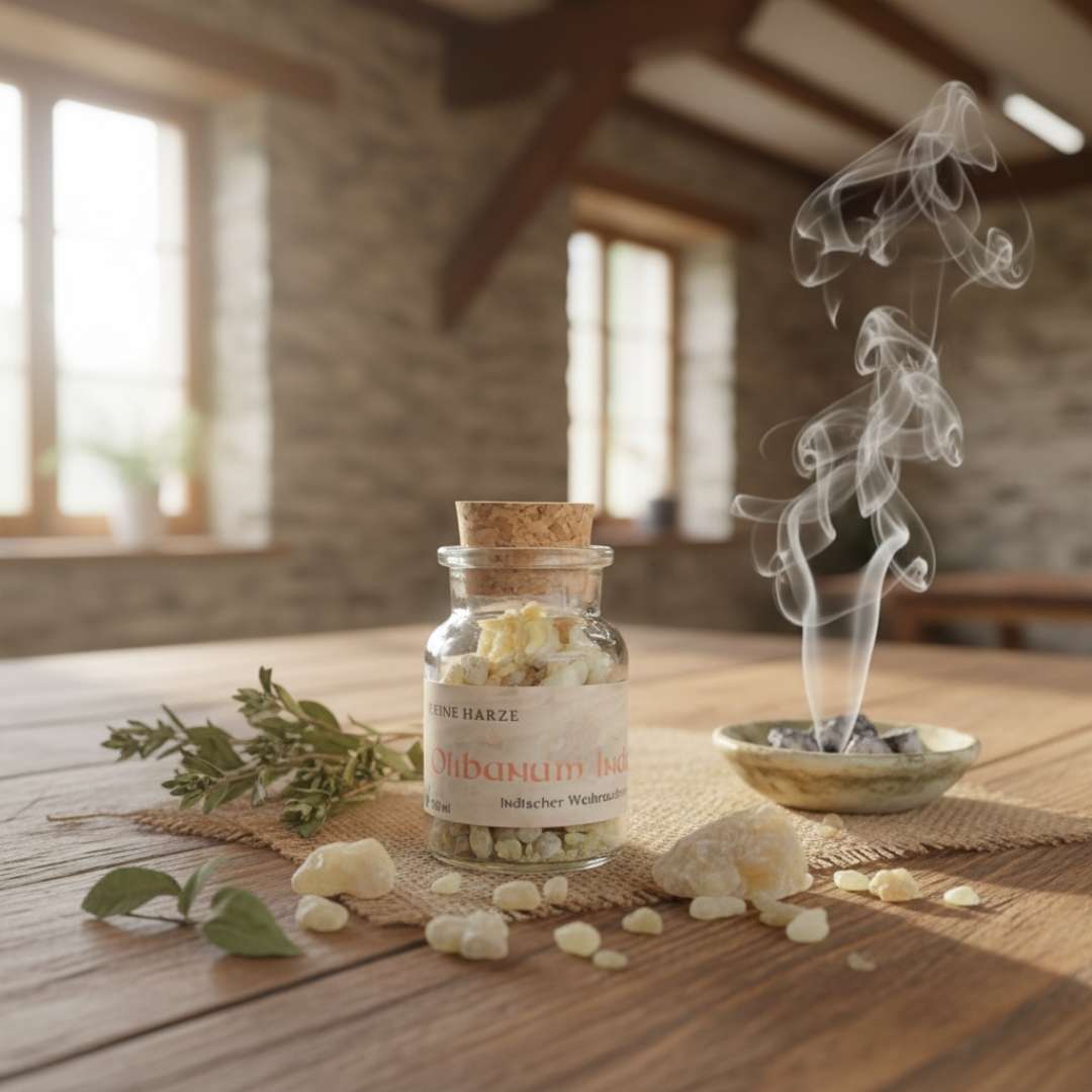 Olibanum India – Boswellia serrata Räucherharz – Produktansicht