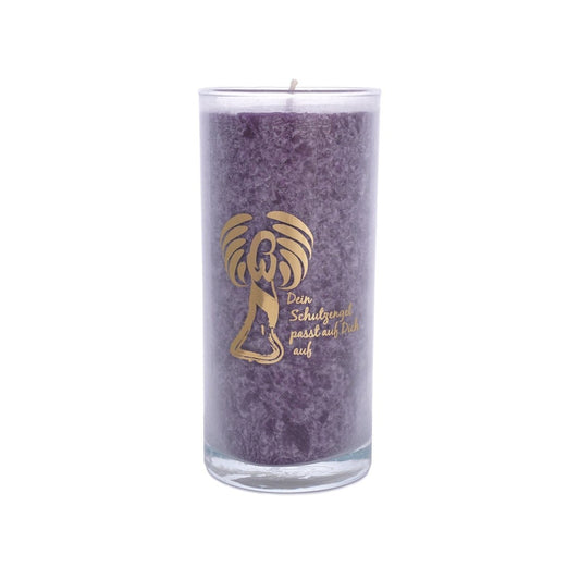 Palmwachs Kerze mit Goldetikett – Geschenk mit Bedeutung