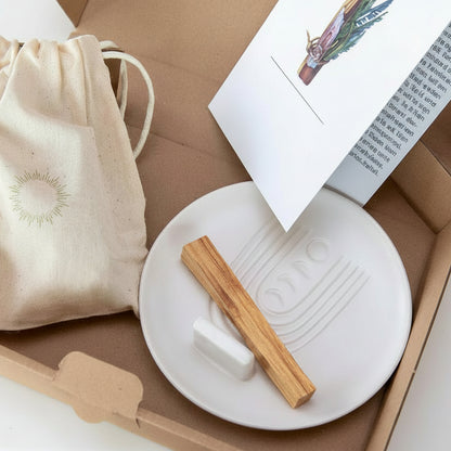 Räucherschale mit Palo Santo für bewusste Rituale