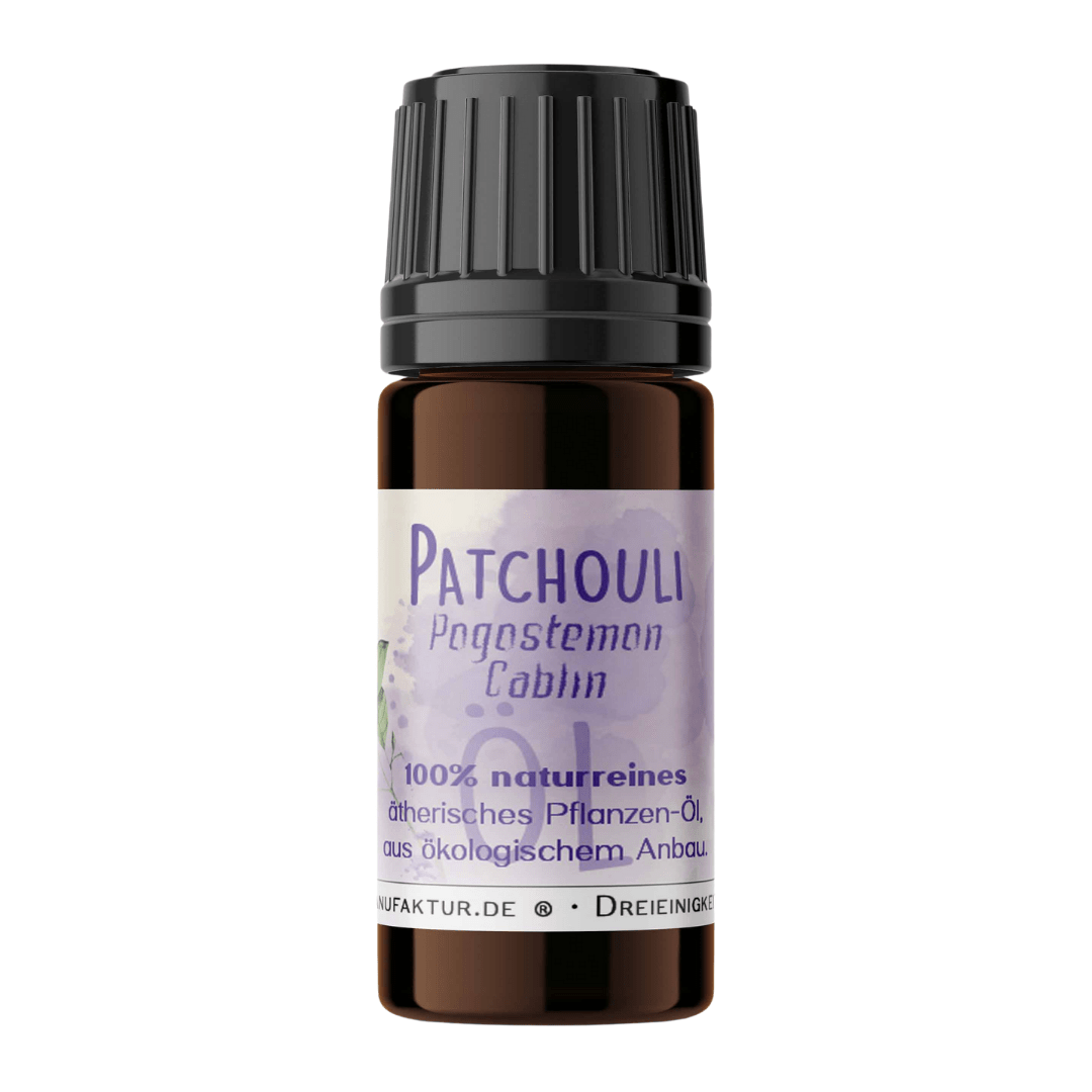 Patchouli ätherisches Öl – Produktansicht
