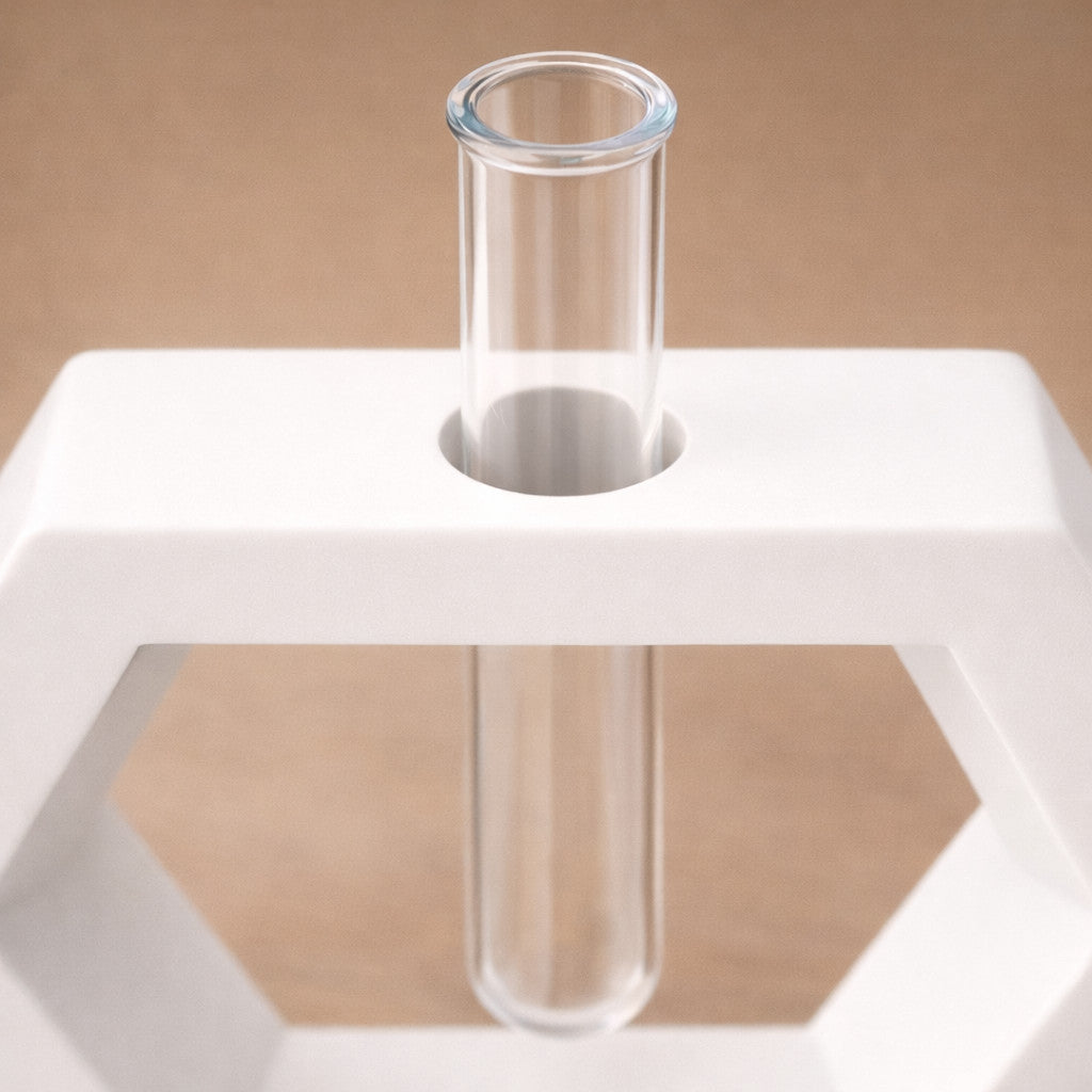 Räucherstäbchenhalter mit Glas von SteinKunstWerk für stilvolle Wohnatmosphäre und bewusste Momente