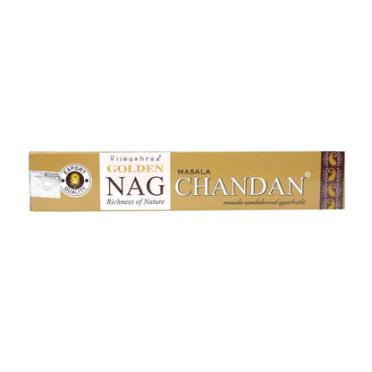 Golden Nag Räucherstäbchen – natürliche Ruhe voor Meditation & Raumgefühl