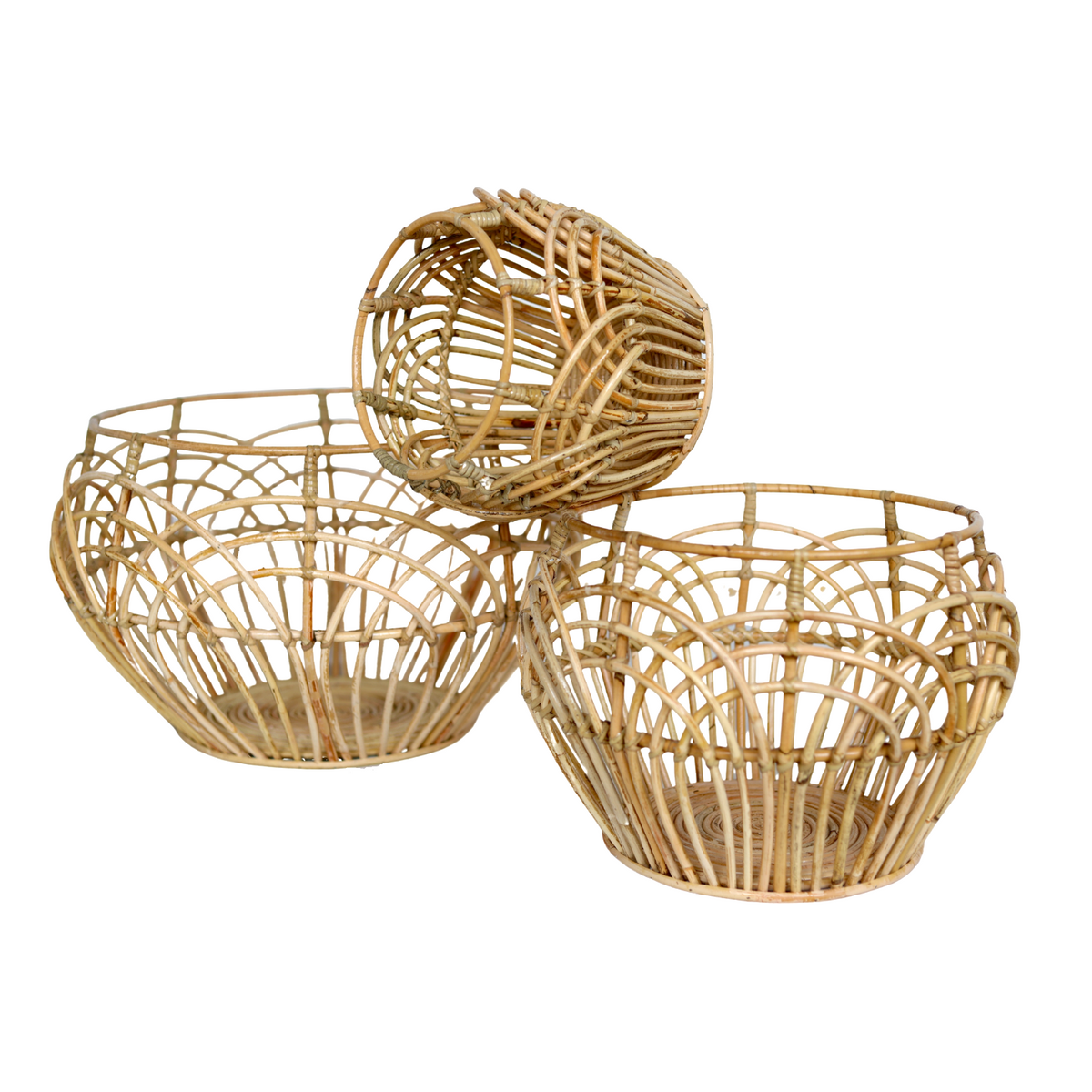 Flechtkorb RAHINA – Rattan
