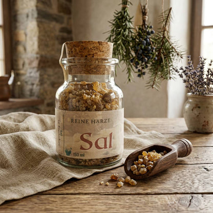 Sal Räucherharz – Shorea robusta – Produktansicht