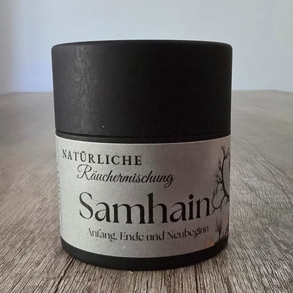 Würzig-harzige Samhain Räuchermischung für Herbstrituale