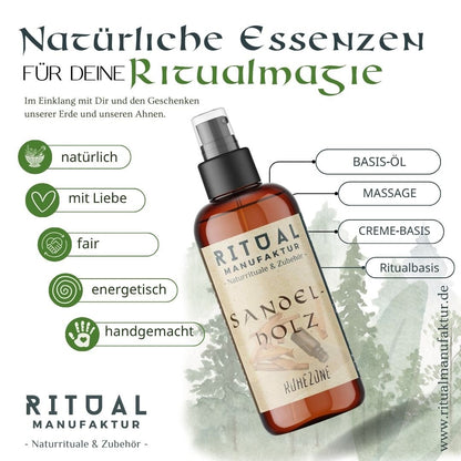 Sandelholz Raumduftspray von Ritualmanufaktur in der Produktansicht